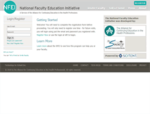 Tablet Screenshot of nfeinitiative.org